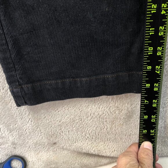 Polo Jeans Co. Womens Wendy Jean Pants Size 8/30 Black Corduroy Bootcut Y2K - Picture 6 of 13